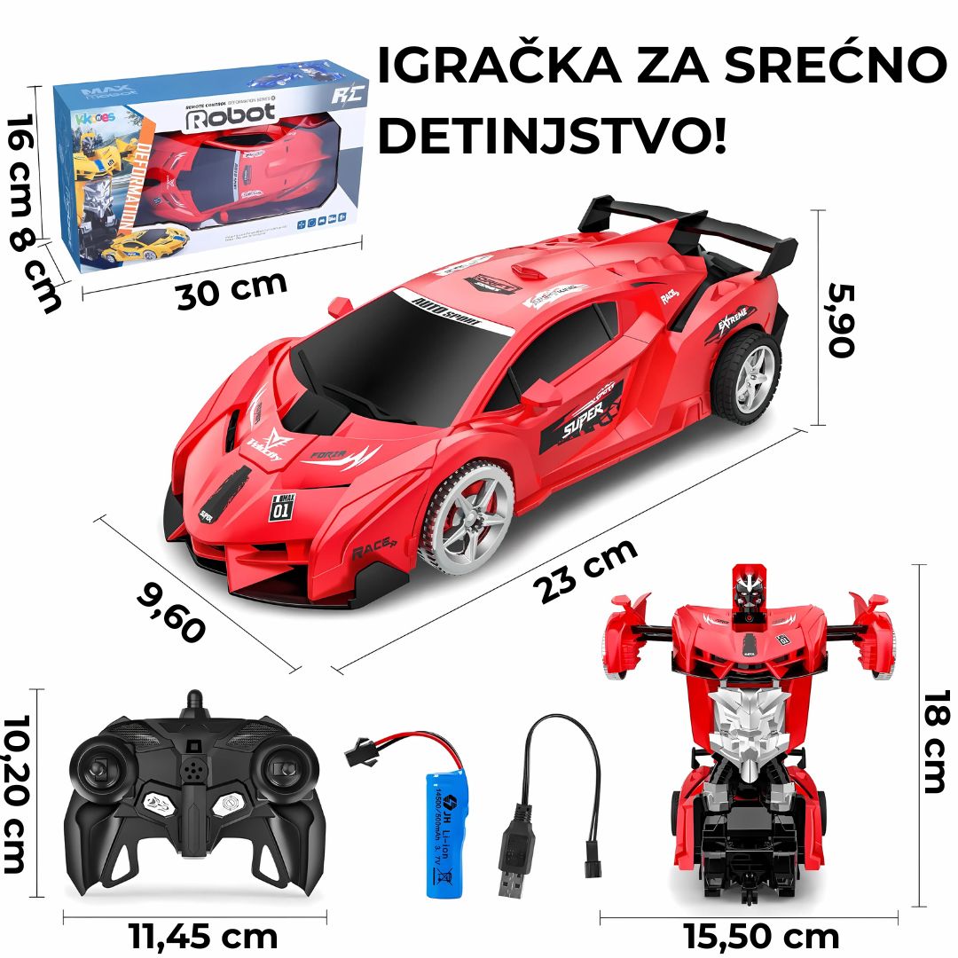 2u1 Auto na daljinski - transformers