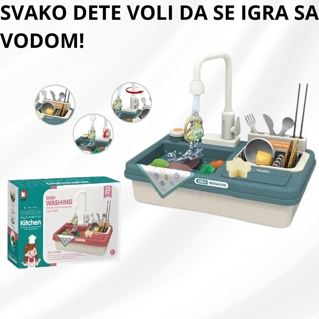 2u1 Dečija sudopera sa vodom