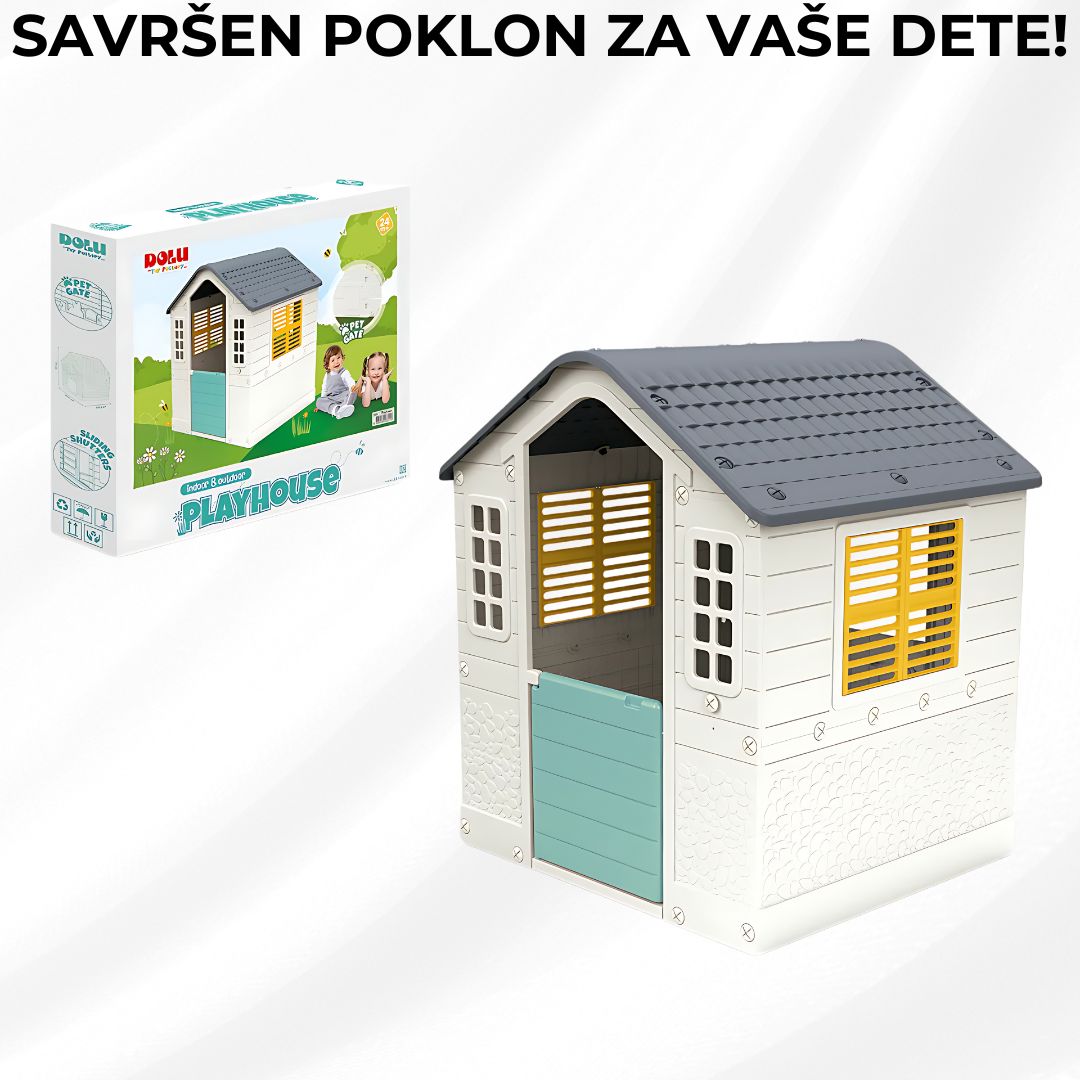 3u1 Plastična kućica za igru