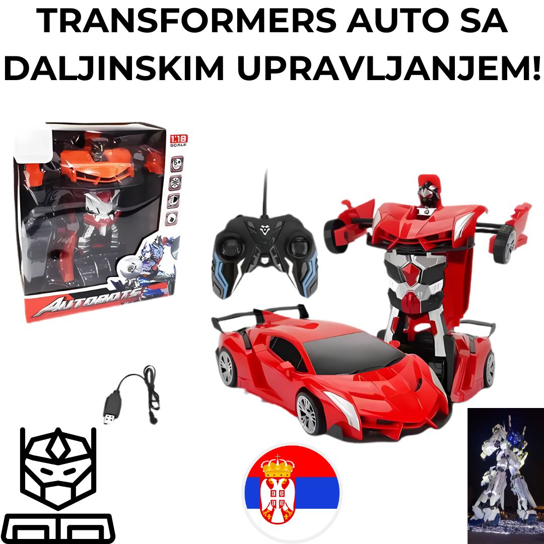 2u1 Auto na daljinski - transformers