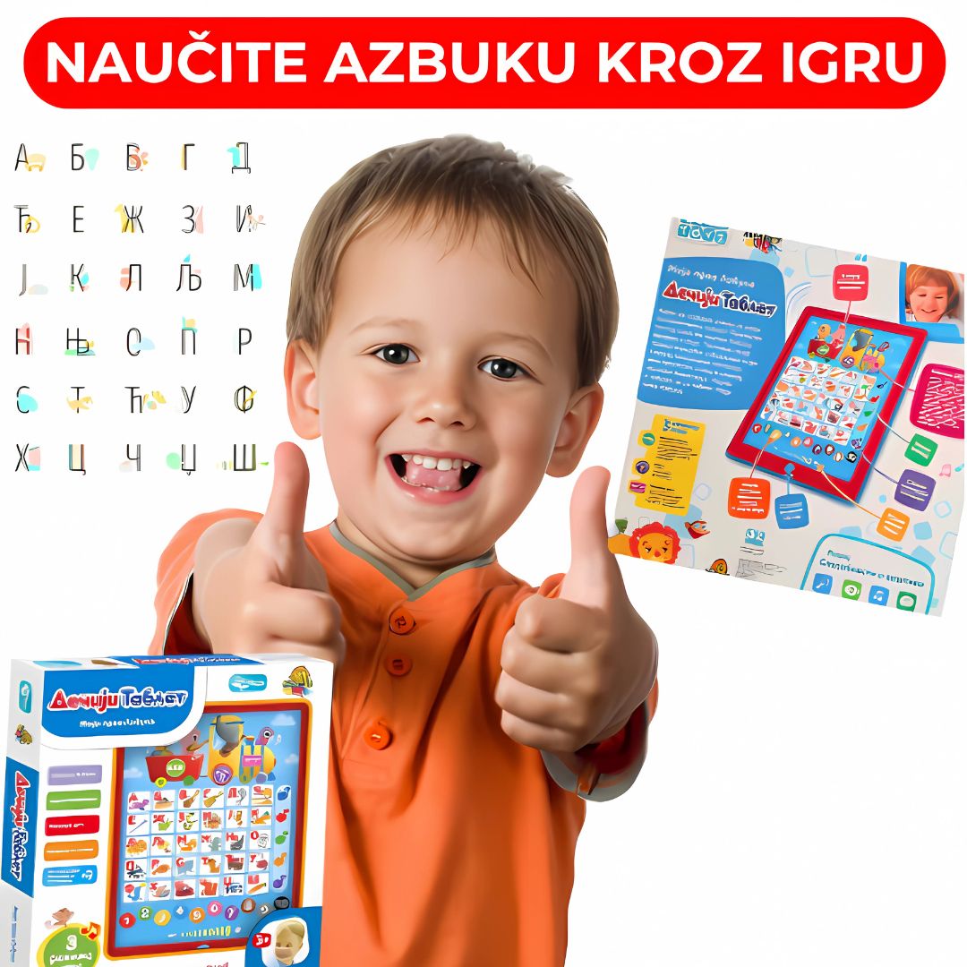 7u1 Edukativni tablet za decu