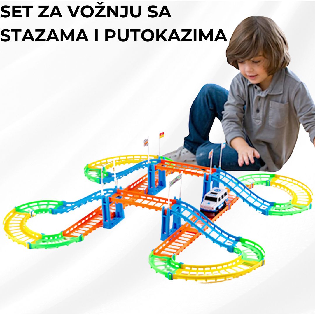 5u1 Staze sa autićem za male avanturiste