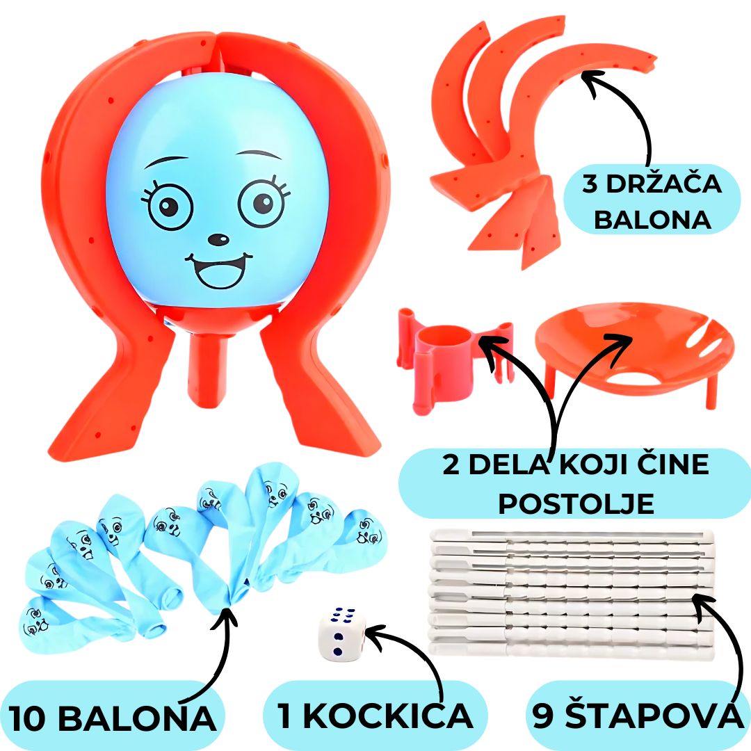 Veseli balon set